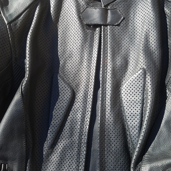 Black RIDENOW motorcycle jacket - womens - Picture 8 of 8